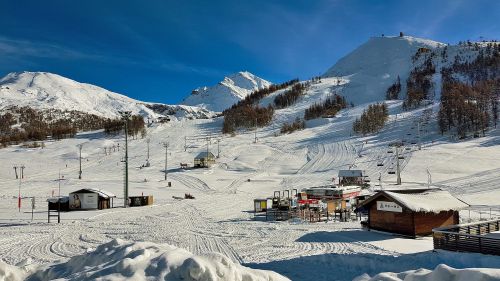 vialattea, Arrivo Piste Colle Del Sestriere 28 Novembre 2018